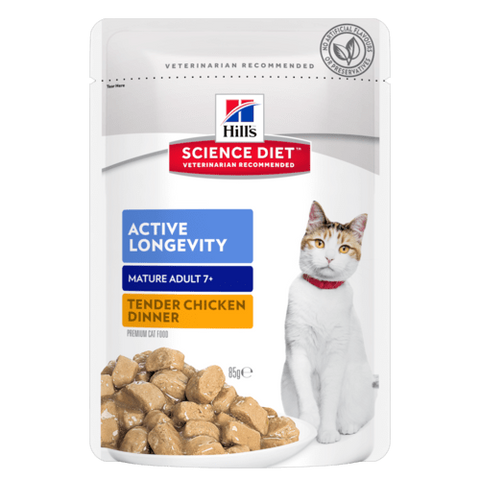 Hill's Science Diet Feline Adult 7+ Chicken 85g x 12