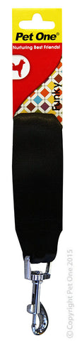 Nylon Seat Belt Attachment 13cm Black