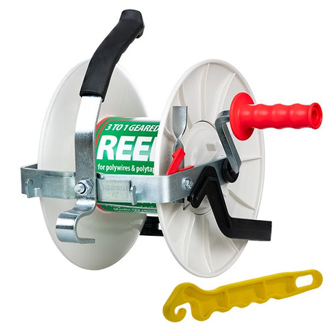 Electric Fence Geared Reel